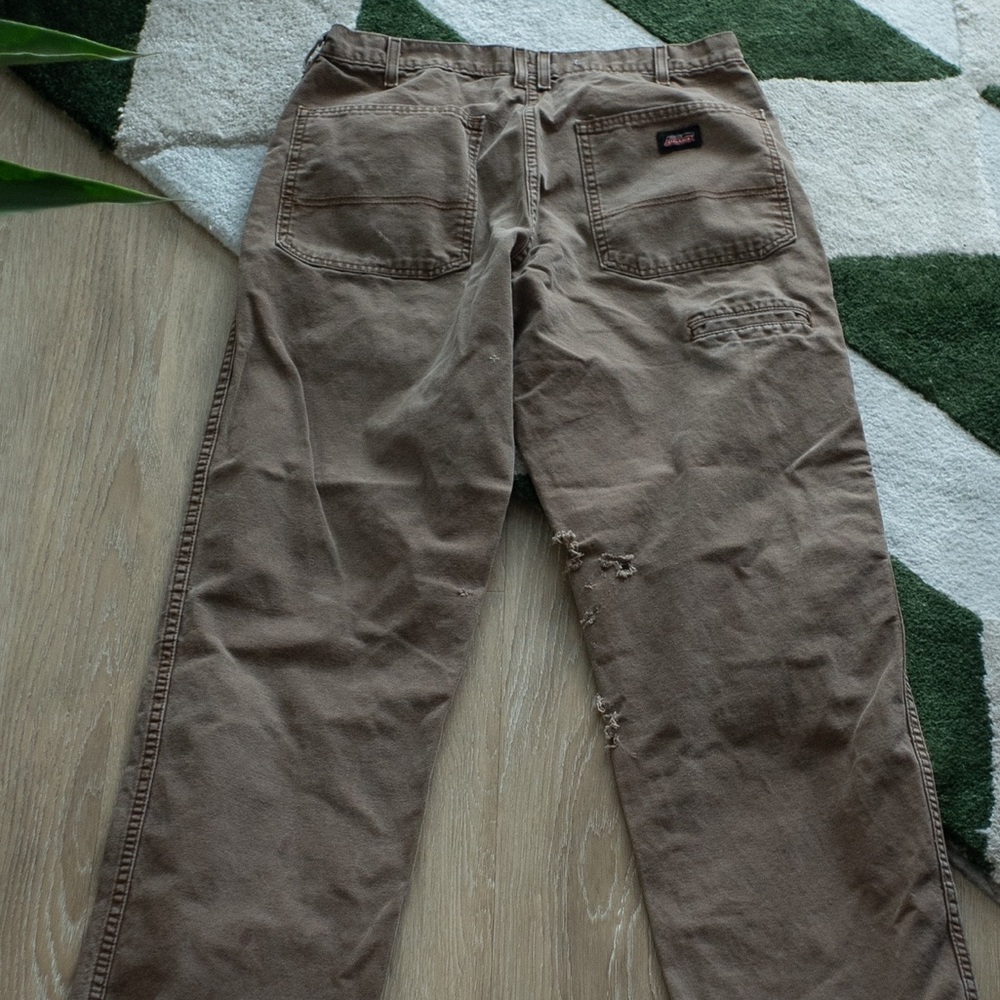 Brown dickies carpenter pants 32x32 distressed